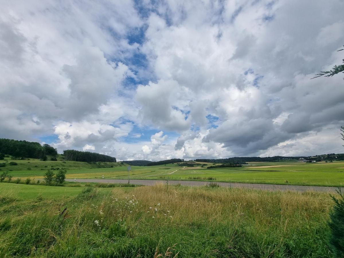 Ferienwohnung Biosphaerenblick Münsingen Esterno foto