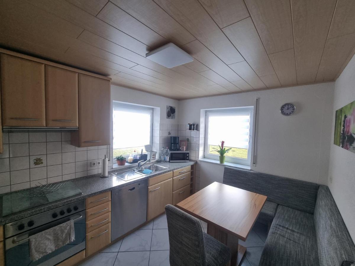 Ferienwohnung Biosphaerenblick Münsingen Esterno foto