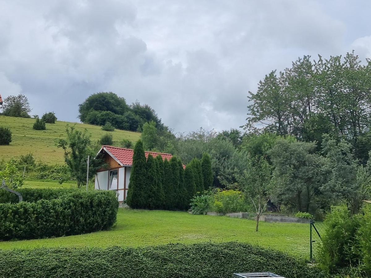 Ferienwohnung Biosphaerenblick Münsingen Esterno foto